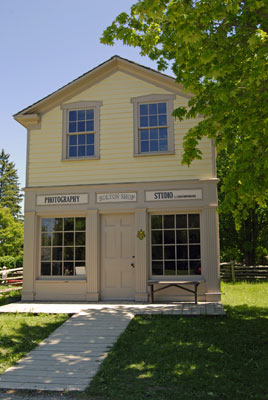 the photography studio in Black Creek Pioneer Village